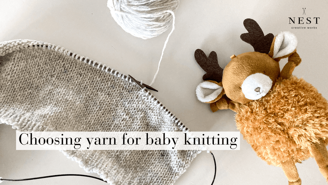 How to choose the best yarn for baby blankets and clothes.