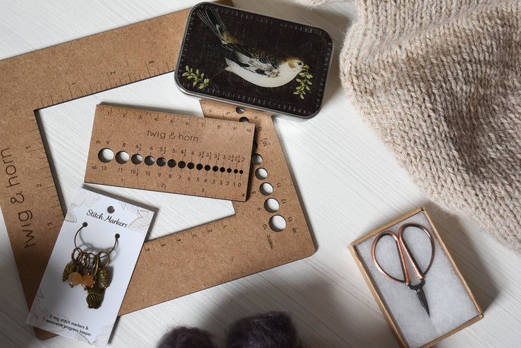 High quality knitting tools and knitting notions.