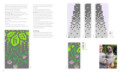 Knits for You and Your Dog chart examples.