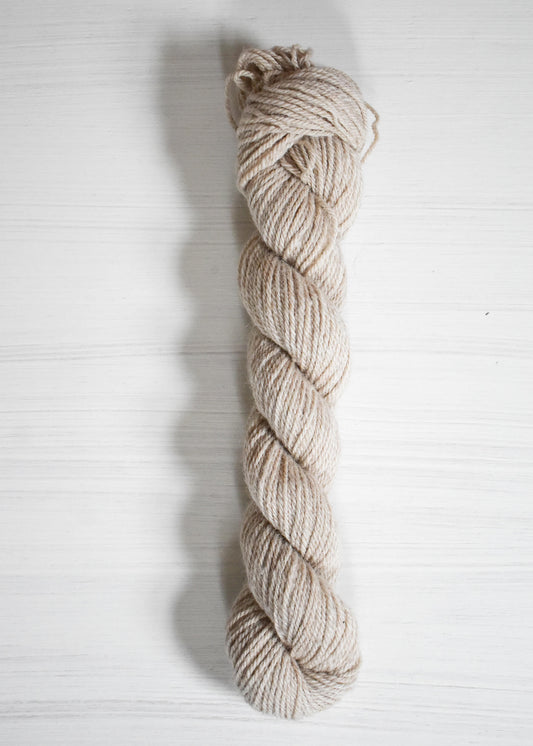 Sport/DK Weight Wool & Baby Alpaca Yarn: Pebbles (Natural)