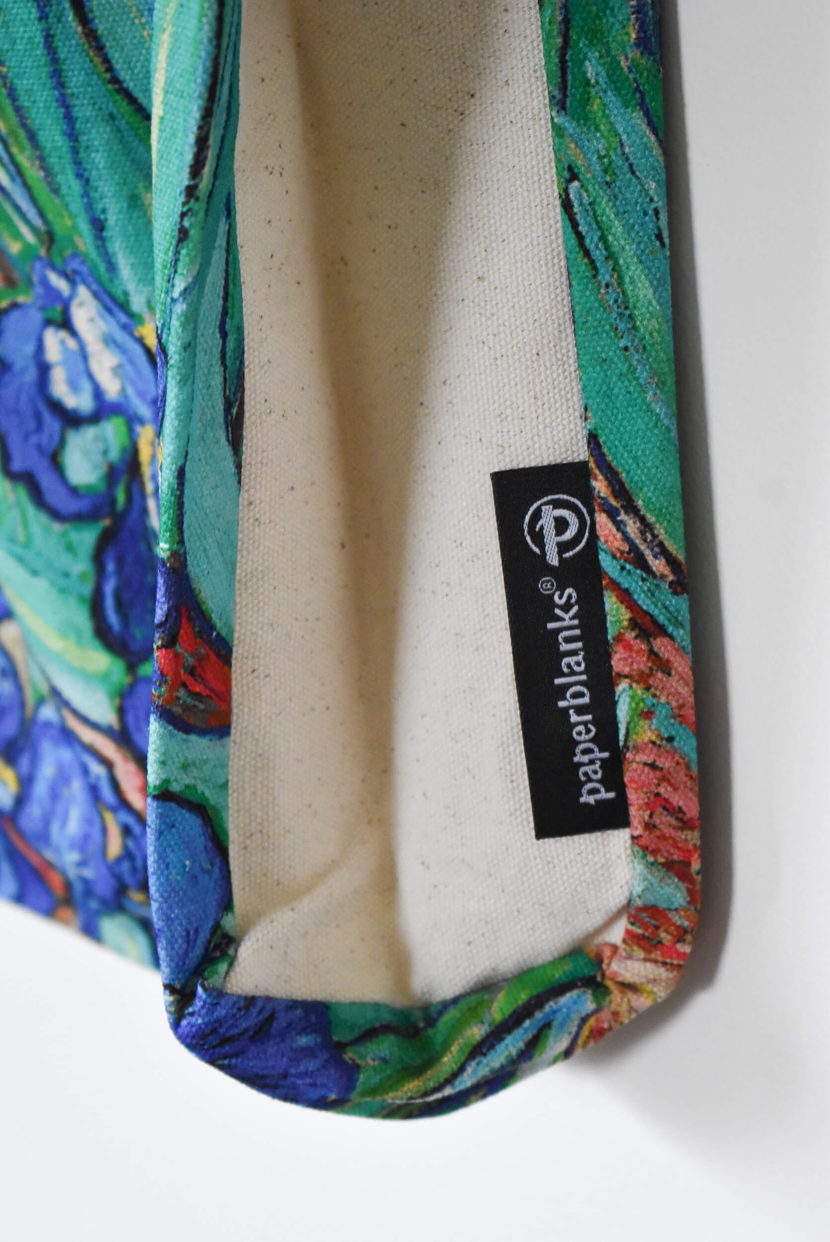 Paperblanks Van Gogh Irises tote.